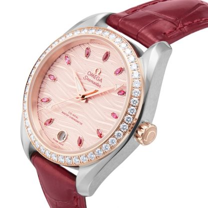 Omega Seamaster Aqua Terra 150M Co-Axial Master Chronometer 34mm Ladies Watch O22028342060001 – Image 5
