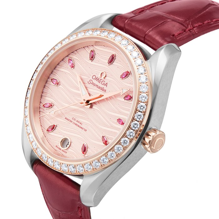 Omega Seamaster Aqua Terra 150M Co-Axial Master Chronometer 34mm Ladies Watch O22028342060001 – Image 5