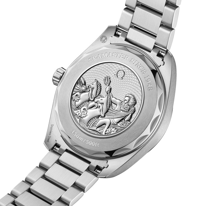 Omega Seamaster Aqua Terra 150M Co-Axial Master Chronometer Gmt Worldtimer 43mm Summer Blue O22010432203002 – Image 4