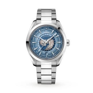 Omega Seamaster Aqua Terra 150M Co-Axial Master Chronometer Gmt Worldtimer 43mm Summer Blue O22010432203002