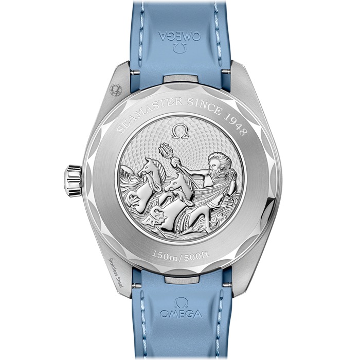 Omega Seamaster Aqua Terra 150M Co-Axial Master Chronometer Gmt Worldtimer 43mm Summer Blue O22012432203002 – Image 2