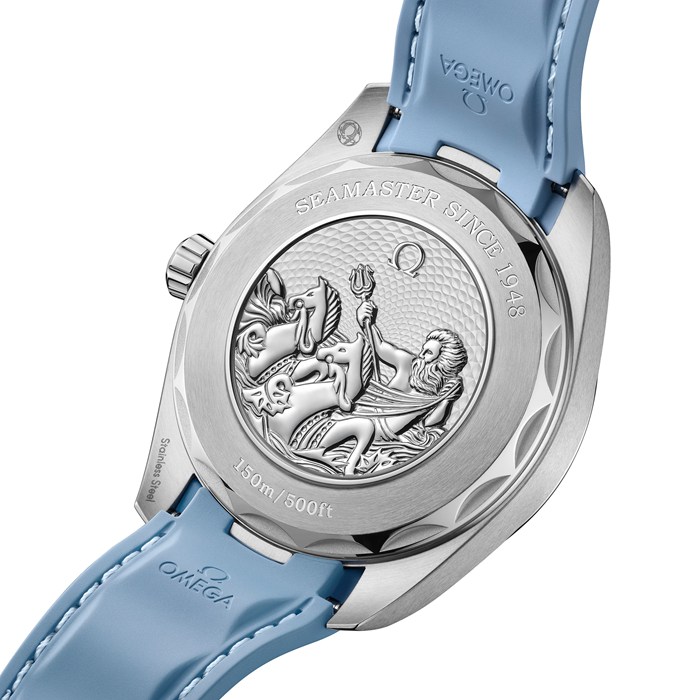 Omega Seamaster Aqua Terra 150M Co-Axial Master Chronometer Gmt Worldtimer 43mm Summer Blue O22012432203002 – Image 4