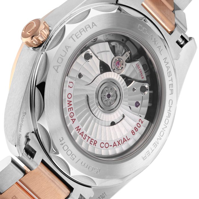 Omega Seamaster Aqua Terra 150M Co-Axial Master Chronometer Small Seconds 38mm O22020382010001 – Image 5