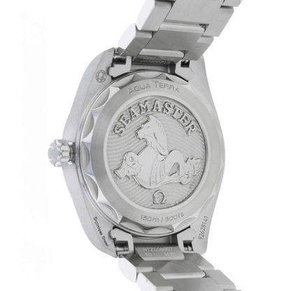 Omega Seamaster Aqua Terra 150M Ladies 28mm Quartz Diamond Dot Watch O22010286055001 – Image 4