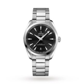 Omega Seamaster Aqua Terra 150M Mens Black Dial 38mm Automatic Co-Axial Mens Watch O22010382001001