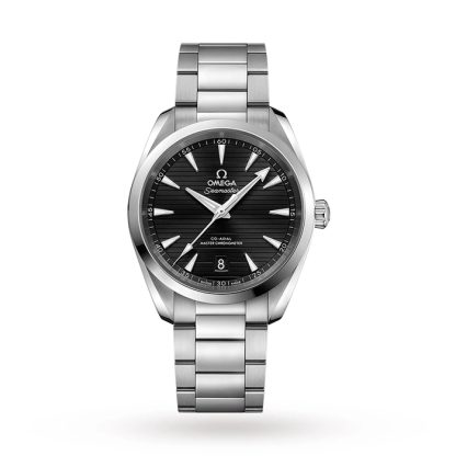 Omega Seamaster Aqua Terra 150M Mens Black Dial 38mm Automatic Co-Axial Mens Watch O22010382001001