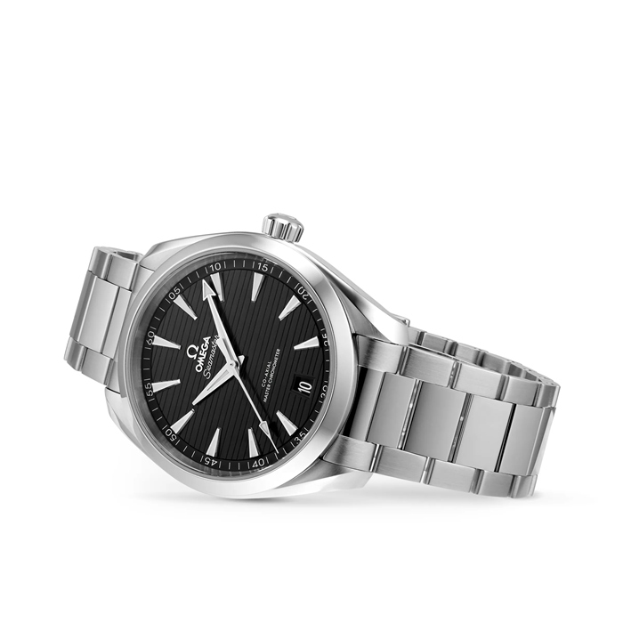 Omega Seamaster Aqua Terra 150M Mens Black Dial 41mm Automatic Co-Axial Watch O22010412101001 – Image 2