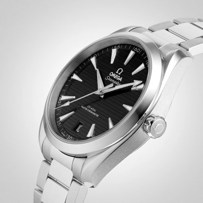 Omega Seamaster Aqua Terra 150M Mens Black Dial 41mm Automatic Co-Axial Watch O22010412101001 – Image 5