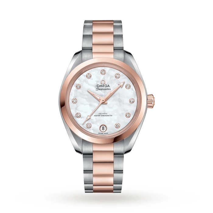 Omega Seamaster Aqua Terra 150m Co-Axial 34mm Ladies Watch O22020342055001