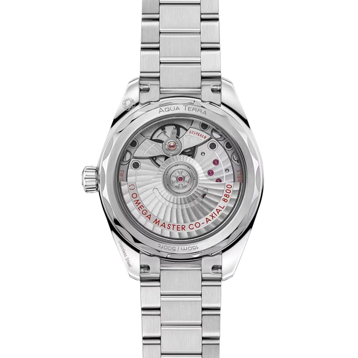 Omega Seamaster Aqua Terra 150m Co-Axial Master Chronometer 34mm Ladies Watch Blue O22010342003002 – Image 2