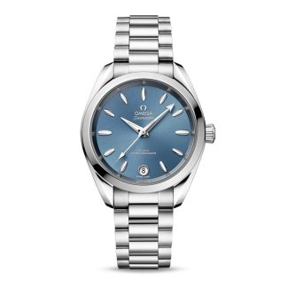 Omega Seamaster Aqua Terra 150m Co-Axial Master Chronometer 34mm Ladies Watch Blue O22010342003002