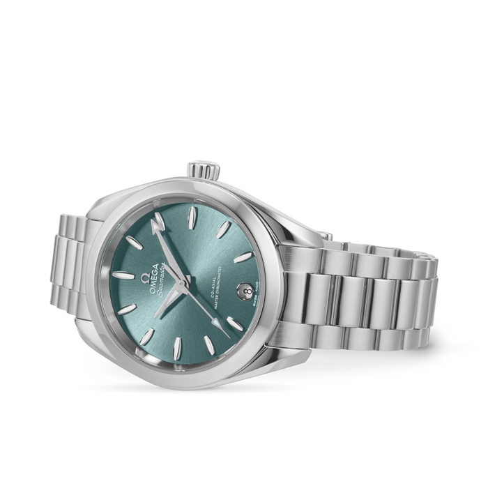 Omega Seamaster Aqua Terra 150m Co-Axial Master Chronometer 34mm Ladies Watch Green O22010342010001 – Image 2