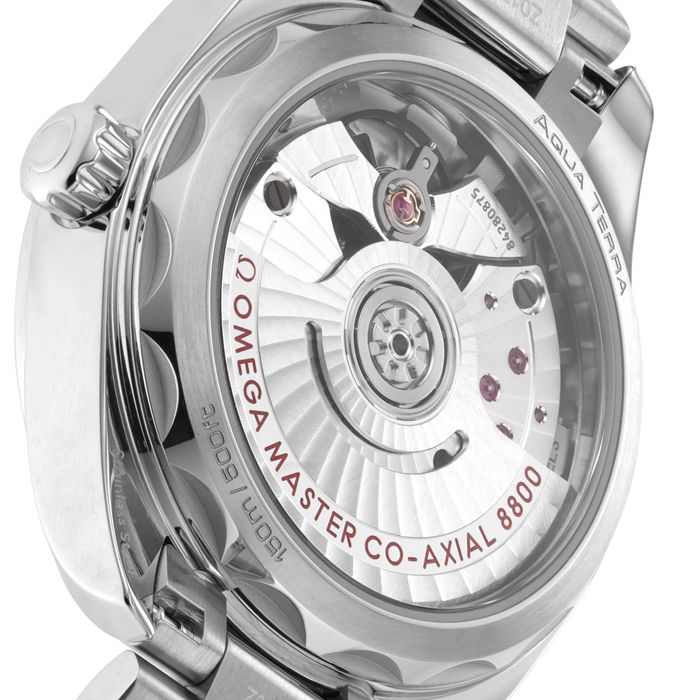 Omega Seamaster Aqua Terra 150m Co-Axial Master Chronometer 34mm Ladies Watch Green O22010342010001 – Image 3