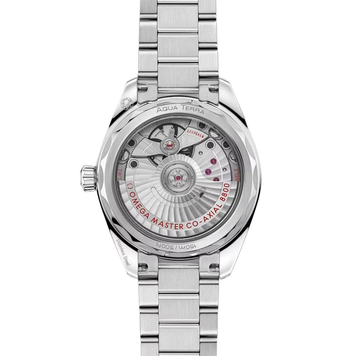 Omega Seamaster Aqua Terra 150m Co-Axial Master Chronometer 34mm Ladies Watch Pink O22010342010003 – Image 2