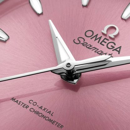 Omega Seamaster Aqua Terra 150m Co-Axial Master Chronometer 34mm Ladies Watch Pink O22010342010003 – Image 3