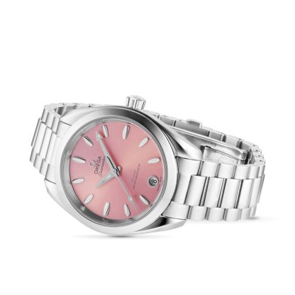Omega Seamaster Aqua Terra 150m Co-Axial Master Chronometer 34mm Ladies Watch Pink O22010342010003 – Image 5