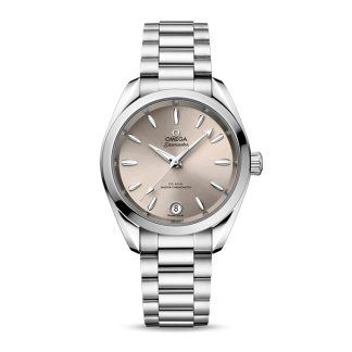 Omega Seamaster Aqua Terra 150m Co-Axial Master Chronometer 34mm montre femme Sandstone O22010342009001