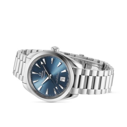 Omega Seamaster Aqua Terra 150m Co-Axial Master Chronometer 38mm Montre Unisexe Bleu O22010382003003 – Image 2