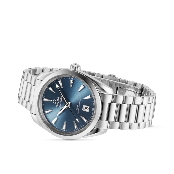 Omega Seamaster Aqua Terra 150m Co-Axial Master Chronometer 38mm Montre Unisexe Bleu O22010382003003 – Image 2