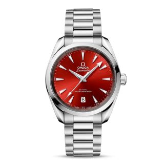 Omega Seamaster Aqua Terra 150m Co-Axial Master Chronometer 38mm Montre Unisexe Rouge Terracotta O22010382013003