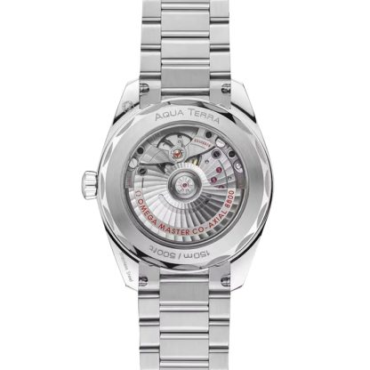Omega Seamaster Aqua Terra 150m Co-Axial Master Chronometer 38mm Montre Unisexe Vert O22010382010002 – Image 2