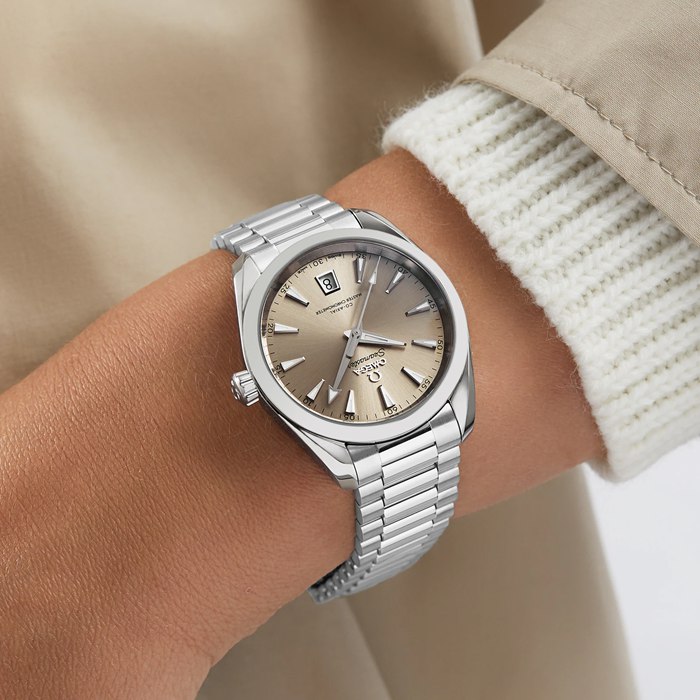 Omega Seamaster Aqua Terra 150m Co-Axial Master Chronometer 38mm Montre unisexe Sandstone O22010382009001 – Image 2