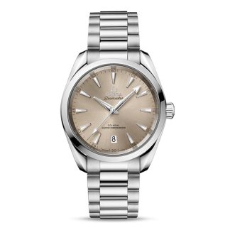 Omega Seamaster Aqua Terra 150m Co-Axial Master Chronometer 38mm Montre unisexe Sandstone O22010382009001