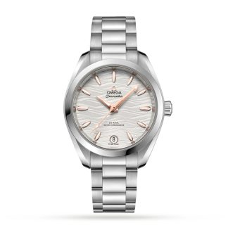 Omega Seamaster Aqua Terra Co-Axial Master Chronometer 34mm Ladies Watch O22010342002001