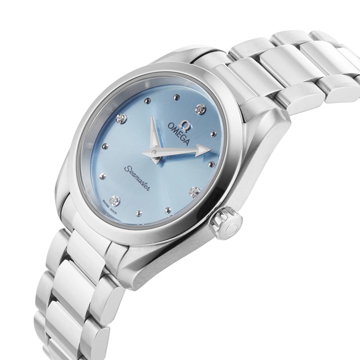 Omega Seamaster Aqua Terra Quartz 28mm Ladies Watch O22010286053001 – Image 5