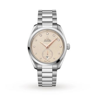 Omega Seamaster Aqua Terra Seamaster Steel Chronometer 38mm Ladies Watch O22010382059001