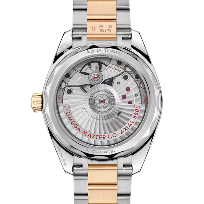 Omega Seamaster Aqua Terra Shades 34 Mm Acier - Moonshine™ Or sur Acier - Moonshine™ Or O22020342008001 – Image 2