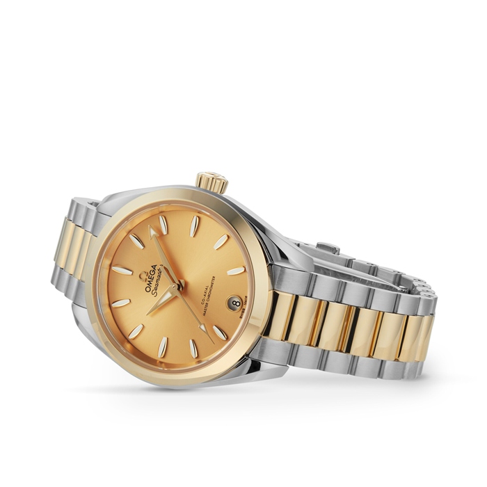 Omega Seamaster Aqua Terra Shades 34 Mm Acier - Moonshine™ Or sur Acier - Moonshine™ Or O22020342008001 – Image 5