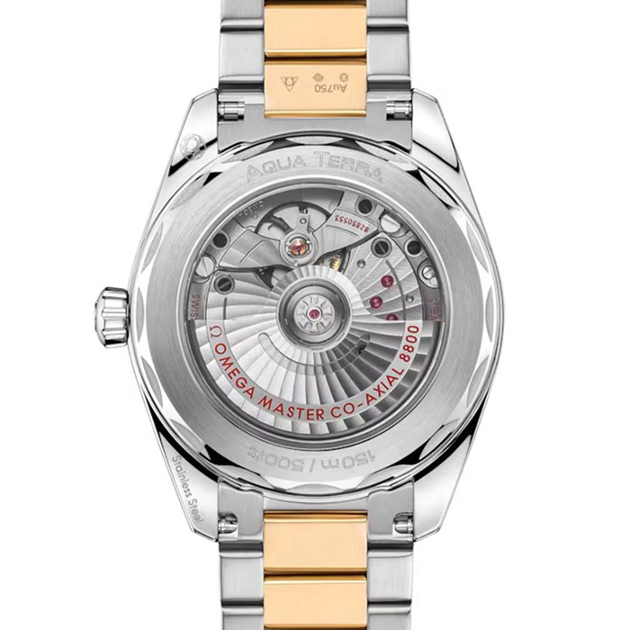Omega Seamaster Aqua Terra Shades 38mm Acier - Moonshine™ Or sur Acier - Moonshine™ Or O22020382002002 – Image 2
