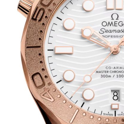 Omega Seamaster Diver 300 Automatic 42mm Montre Homme Or Rose O21052422004001 – Image 2