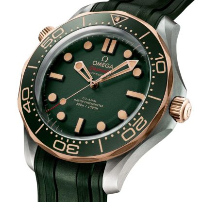 Omega Seamaster Diver 300M 42mm Montre Homme Caoutchouc Vert O21092422010001 – Image 2