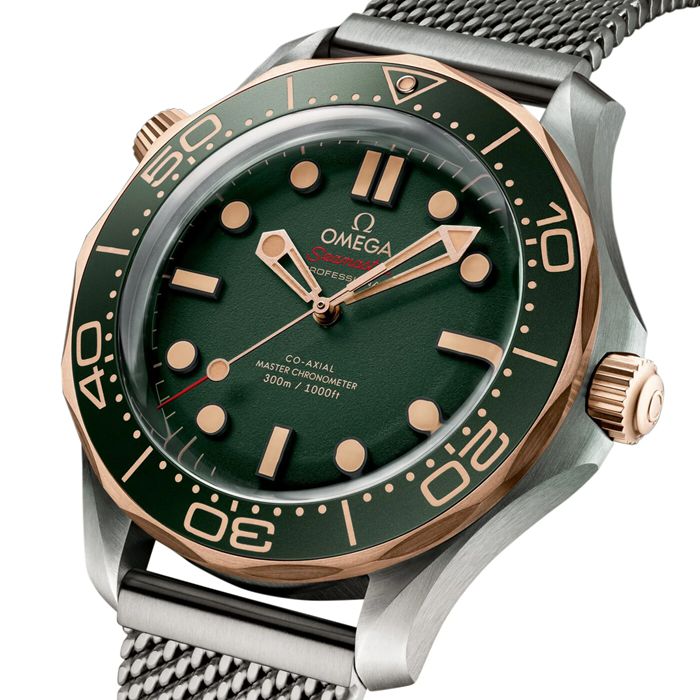 Omega Seamaster Diver 300M 42mm Titanium Mens Green Watch O21090422010001 – Image 2