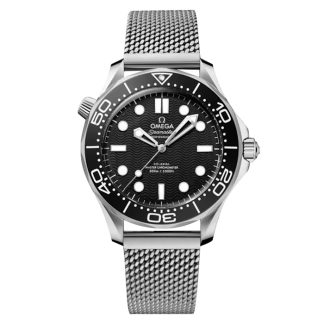 Omega Seamaster Diver 300M Black Dial 42mm Automatic Mens Watch O21030422001010