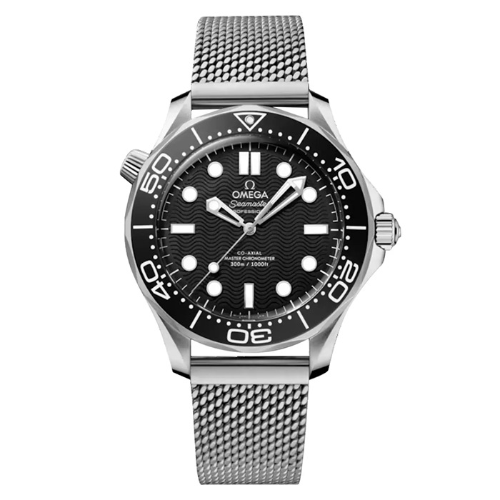 Omega Seamaster Diver 300M Black Dial 42mm Automatic Mens Watch O21030422001010