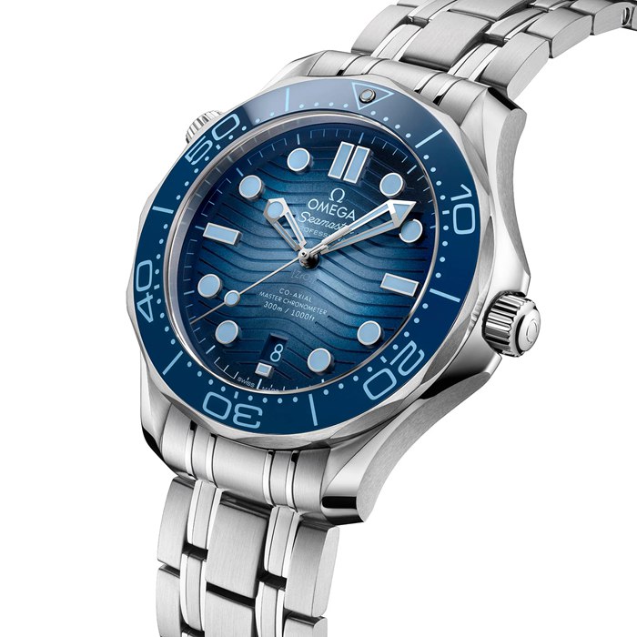 Omega Seamaster Diver 300M Co-Axial Master Chronometer 42mm Summer Blue O21030422003003 – Image 3