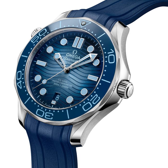 Omega Seamaster Diver 300M Co-Axial Master Chronometer 42mm Summer Blue O21032422003002 – Image 3