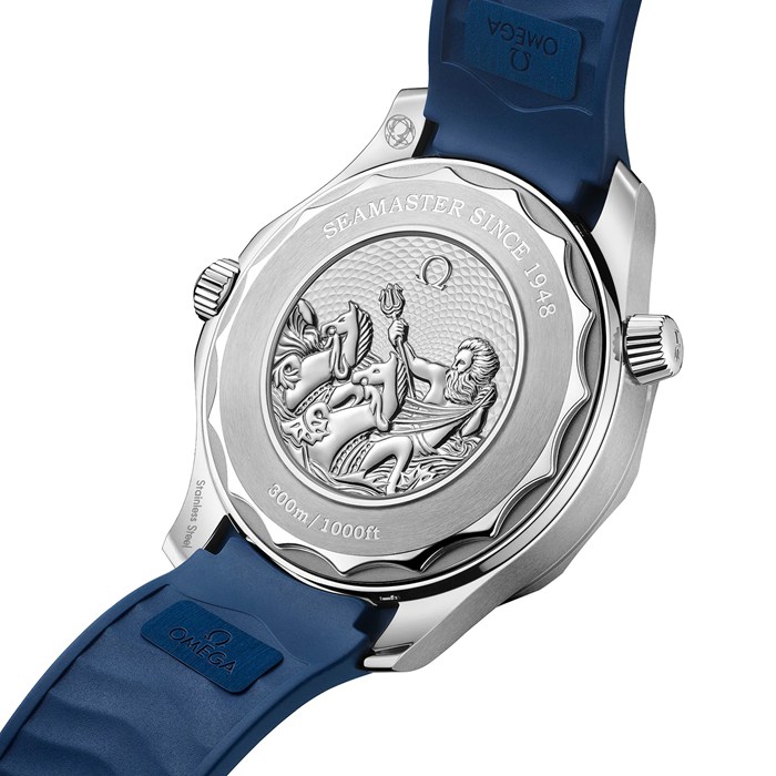 Omega Seamaster Diver 300M Co-Axial Master Chronometer 42mm Summer Blue O21032422003002 – Image 4