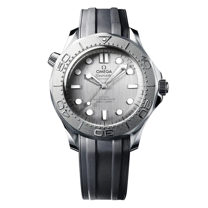 Omega Seamaster Diver 300M Grey Dial 42mm Automatic Mens Watch O21032422006002 – Image 3