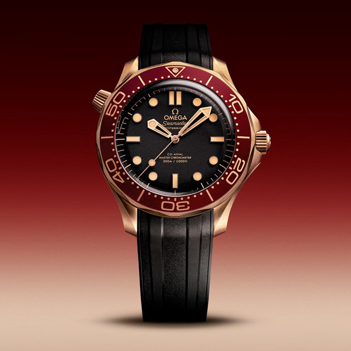 Omega Seamaster Diver 300M Montre Homme 42mm Bracelet Caoutchouc Noir O21092422001003 – Image 5