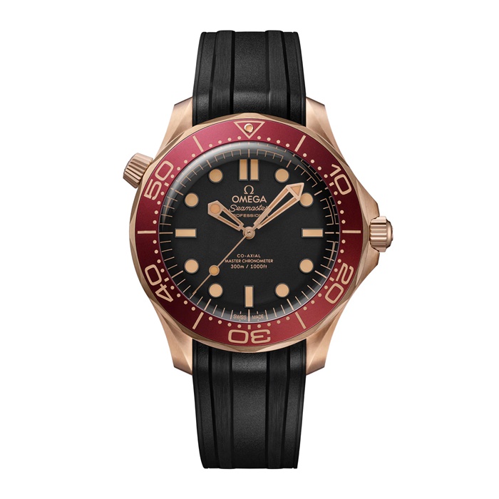 Omega Seamaster Diver 300M Montre Homme 42mm Bracelet Caoutchouc Noir O21092422001003