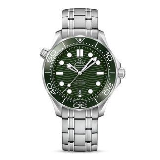 Omega Seamaster Diver 300m Co-Axial Master Chronometer 42mm Montre Homme Vert O21030422010001