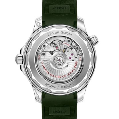 Omega Seamaster Diver 300m Co-Axial Master Chronometer 42mm Montre Homme Vert O21032422010001 – Image 2