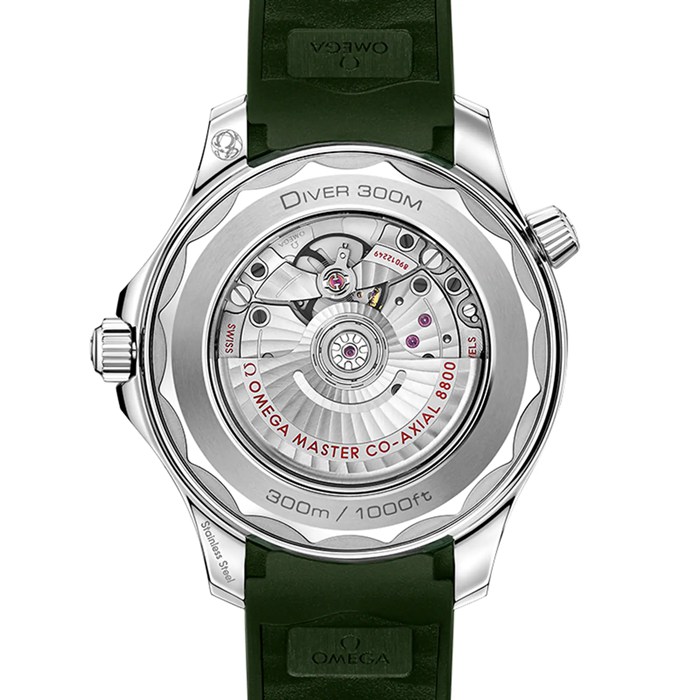 Omega Seamaster Diver 300m Co-Axial Master Chronometer 42mm Montre Homme Vert O21032422010001 – Image 2
