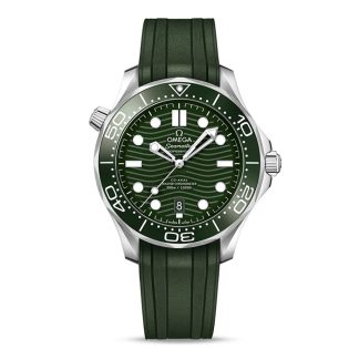 Omega Seamaster Diver 300m Co-Axial Master Chronometer 42mm Montre Homme Vert O21032422010001