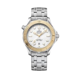 Omega Seamaster Diver 300m Co Axial Master Chronometer Paris 2024 42mm Montre Homme Blanc O52221422004001