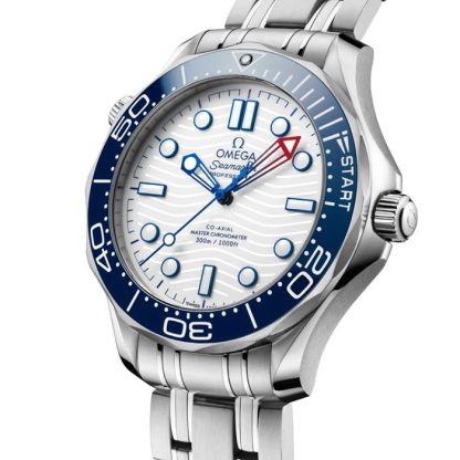 Omega Seamaster Diver Americas Cup 300m 42mm Montre Homme Blanc O21030422004002 – Image 2